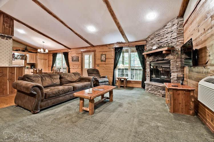 Secluded Cabin In The Woods! 1 Story Villa Eureka Springs Eksteriør billede
