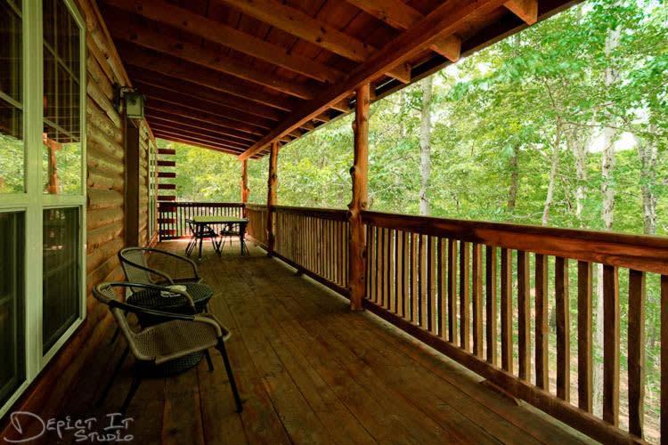 Secluded Cabin In The Woods! 1 Story Villa Eureka Springs Eksteriør billede